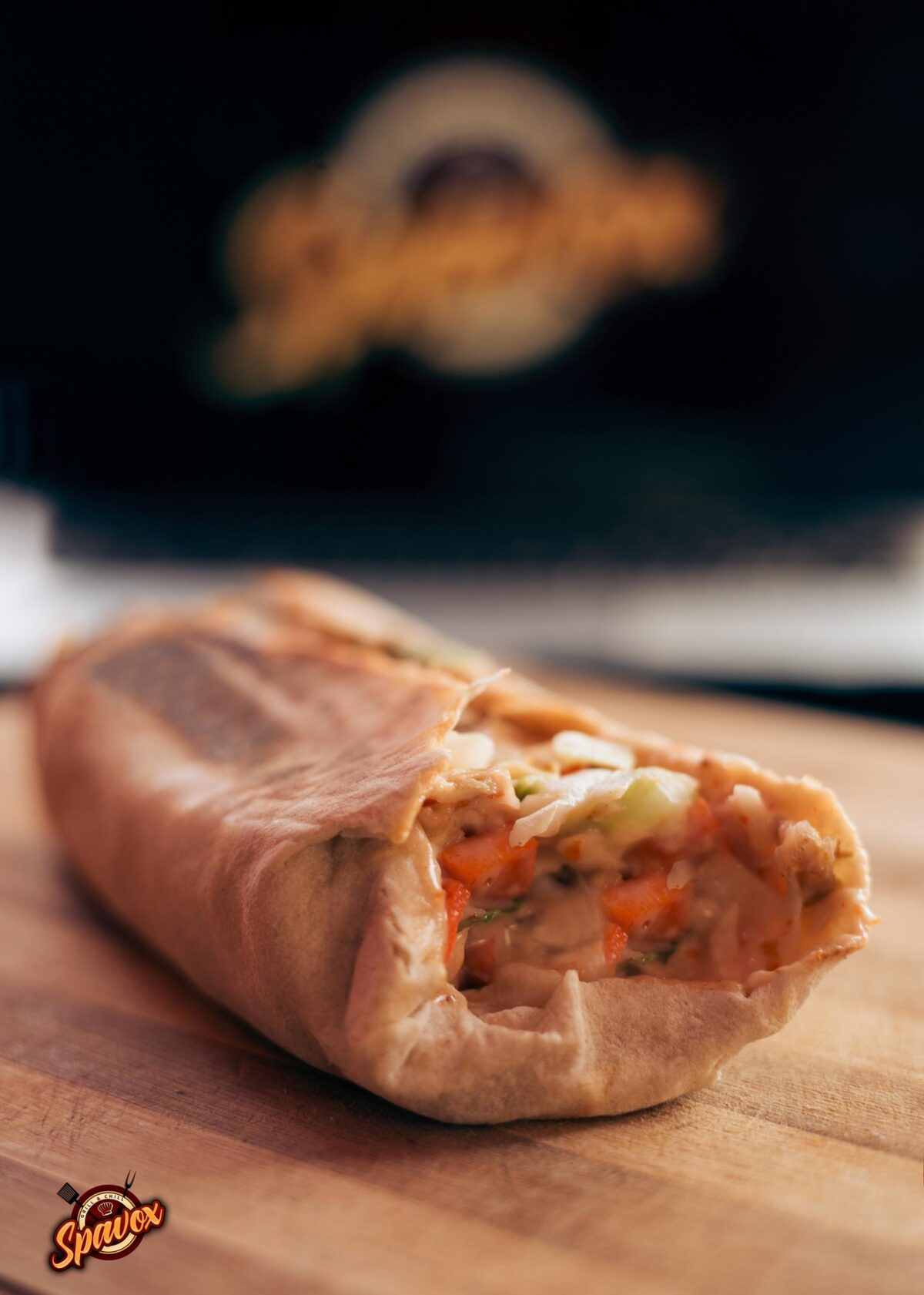 Shawarma with 1 Sausage - Image 1