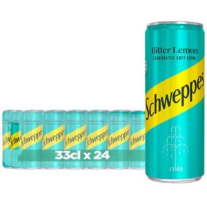 Schweppes Bitter Lemon Can 24x 33cl