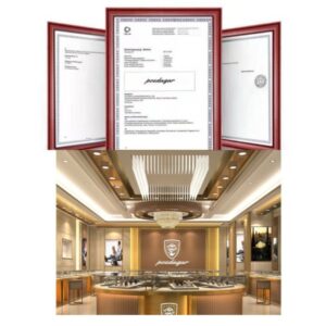 POEDAGAR Men's wristwatch Fashion Business Silver